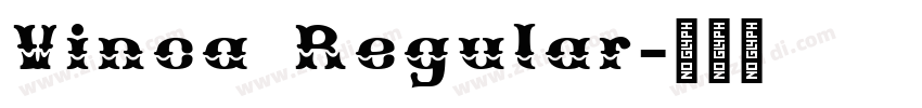 Vinca Regular字体转换 Vinca Regular字体转换